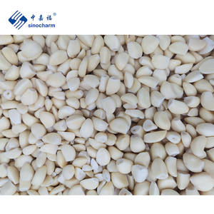 Sinocharm HALAL certificado fresco natural IQF blanco ajo gránulos proveedor congelado solo clavo de ajo de China - Product Image 3