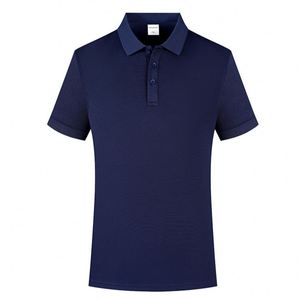 Chemises pour hommes grande taille avec logo personnalisé, t-shirts de travail imprimés 100% polyester, polos de golf brodés pour hommes - Product Image 3