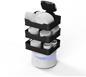 2024 Robots de service à usage commercial Humanoïde/<span class=keywords><strong>Robot</strong></span> de livraison de nourriture intelligent/<span class=keywords><strong>Robot</strong></span> <span class=keywords><strong>serveur</strong></span> de nourriture - Product Image 4