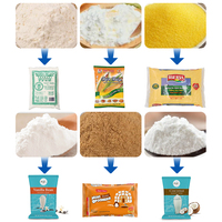 Machine d'emballage verticale entièrement automatique à grande vitesse pour sacs/pochettes en plastique de qualité alimentaire, prix d'usine, facile à utiliser