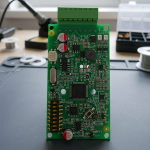 Fournisseur de circuits imprimés de contrôle industriel à masque de soudure vert de Shenzhen, fabricant de composants électroniques, assemblage de circuits imprimés SMT 12V à 22 couches - Product Image 4