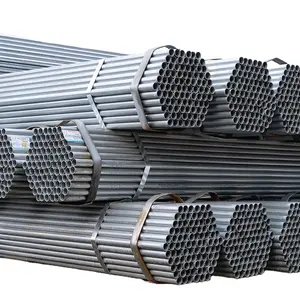 Tubo d'acciaio zincato a caldo tubo d'acciaio tondo in acciaio zincato tubo A53 per costrutto serra