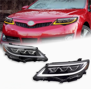 ชุดไฟหน้ารถยนต์พร้อมไฟเลี้ยวแบบเรียงลำดับ สำหรับ Toyota Camry ปี 2012-2014 ชุดอัพเกรดใหม่ - Product Image 6