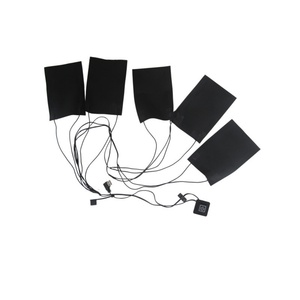 Sheerfond Custom Clothing <b>Heating</b> Sheet Washable Foldable Flexible <b>Heating</b> element Graphene <b>Heating</b> <b>Pad</b> - Product Image 1