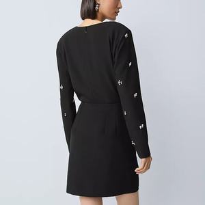 กระโปรงทรงเอเอวธรรมชาติ แต่งลูกไม้ปักลายฉลุลายดอกไม้ สไตล์ลำลอง ระบายอากาศได้ดี เป็นมิตรกับสิ่งแวดล้อม เหมาะสำหรับฤดูร้อน ความยาวปานกลาง - Product Image 2