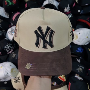 หมวกแก๊ปปักลายส่วนตัว OEM/ODM ผ้าหนังกลับทรง 5 แฉก แบบ Snapback รุ่น Sad <span class=keywords><strong>Boyz</strong></span> ของแท้ Gorras G5 Barbas Beard - Product Image 3
