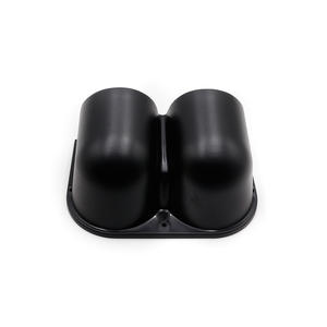 Factory Direct Universal 52mm Black Two-Hole Instrument Panel Mount Multi-Hole <b>Cover</b> for Car <b>Dash</b> Frame & Panel Kits - Product Image 3