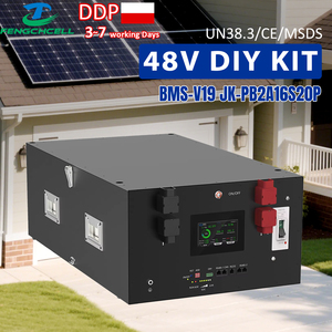 Stock PL 3 à 5 jours ouvrables DDP Kit DIY 48V Lifepo4 pour le stockage d'énergie domestique Compatible avec les onduleurs Deye Growatt Pylon - Product Image 1