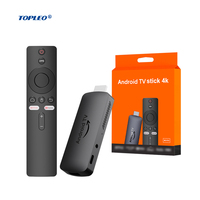 Topleo Meilleur I96 D6 Clé TV Android 2024 Clé de Jeu 5G 4K Boîtier Android 14 TV Certifié Android TV