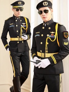 2023 người đàn ông của Bảo vệ an ninh đồng phục bộ thiết kế mùa thu bảo vệ đồng phục quần áo slim-phù hợp với doorman bảo hộ lao động đồng phục an ninh - Product Image 2