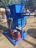 Machine automatique de fabrication de briques d'argile AIWEI XM2-25, diesel, hydraulique, contrôlée par PLC, avec pompe et roulement pour l'industrie de la construction
