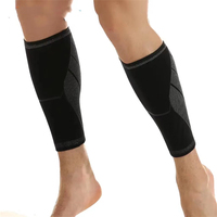 Manchon de compression de jambe de garde de mollet tricoté pour le soulagement instantané de la douleur dans les jambes prévenir les crampes pour le sport