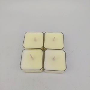 Candele <span class=keywords><strong>Tealight</strong></span> Profumate a Lunga Durata (4 Ore), 50/100/600 Pezzi, Candele Natalizie Bianche in Cotone, Personalizzabili OEM - Product Image 2