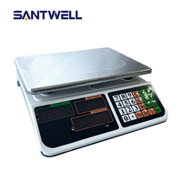 Báscula Electrónica Digital para Calcular Precios TT ACS-003 de 30 kg, Báscula de Control de Peso de Mesa con Soporte OEM y ODM