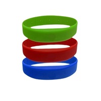 Bracelet de fitness personnalisé en silicone, bracelet de salle de sauna, bracelet à capteur NFC étanche et sensible