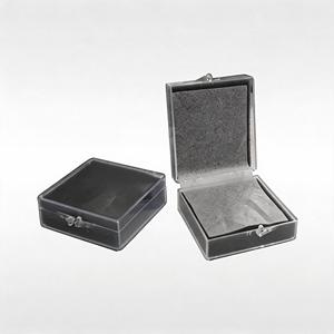 Boîte de rangement pour composants LBTEK CSB-SET03 PP 65x65mm à charnières internes sans poussière - Product Image 2