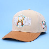 Gorra de Béisbol Premium Unisex de 6 Paneles, Casual, OEM, al por Mayor, con Logotipo Personalizado, CMYK, Bordado 3D, Dos Tonos, Ajustada, Cierre Trasero, Más Modelos