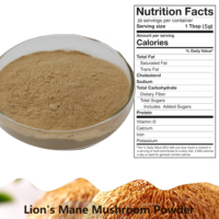Supplément Naturel Biologique Extrait de Plante Polysaccharides Poudre Lions Crinière Extrait de Champignon