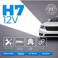 Bombilla Halógena H7 12V 55W de Cuarzo, Lámpara de Faro de Alta Potencia, Luz Blanca Cálida, Reemplazo OEM para Iluminación Automotriz de SUV, Camioneta y Motocicleta