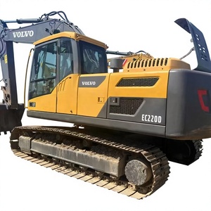 Excavatrice sur chenilles Volvo EC220 d'occasion, 22 tonnes, godet de 1 m, puissance de creusement élevée, composants hydrauliques - Product Image 3