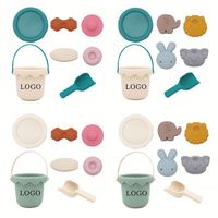 OEM/ODM bord de mer personnalisé été bébé jouet silicone enfants sable plage jouets pour enfants