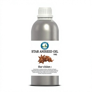 Premium Grade 1KG Star Aniseed <b>Essential</b> <b>Oil</b> Illicium Verum Steam Distilled <b>Oil</b> - For Cosmetics Formulations - Bulk Supply India - Product Image 1