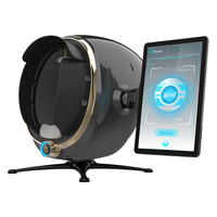 Analyseur de peau 3D Moji AI, miroir magique professionnel, utilisation commerciale, caméra HD 36MP, écran 13,3 pouces, compatible US/ZA/JP