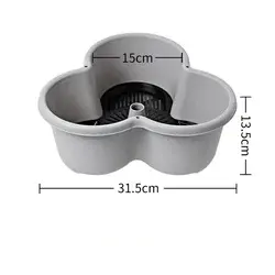 Maceta de fresa apilable para jardín, maceta de plástico, plantas, torre de jardín de 5 niveles Vertical - Product Image 5