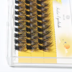 Wholesale Self-Application Lash Kit Private Label Eyelash Cluster 3D Effect Segmented Lashes Extension Supplier