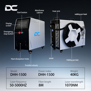 Máy hàn laser cầm tay đa năng Trung Quốc 4 trong 1, công suất 800w 1200w 1500w 2000w, làm mát bằng khí, dùng để cắt và hàn kim loại - Product Image 5