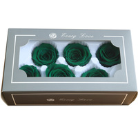 5-6cm Immortel Rose Fête Des Mères Cadeau Vie Éternelle Fleur Matériel Boîte Cadeau Têtes De Fleurs En Vrac Tête Artificielle