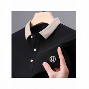 Exclusivité transfrontalière Été 2026 Chemise brodée pour <span class=keywords><strong>homme</strong></span>, style décontracté et respirant, à manches courtes, pour jeunes et hommes d'affaires d'âge moyen - Product Image 2