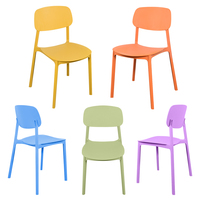 Fabricants vente en gros de meubles pratiques, de chaises de salle à manger, de cafés extérieurs et de chaises en plastique dans les restaurants à service rapide