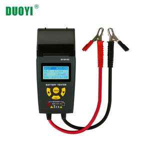 DUOYI DY3015C - Probador Digital de Baterías de Coche de 12V/24V, Analizador de Baterías Automotrices con Certificación CE, Herramienta de Diagnóstico para Arranque y Carga de Automóviles - Product Image 1