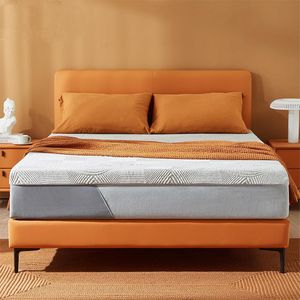 Matelas hybride orthopédique en mousse, taille <span class=keywords><strong>King</strong></span> et Queen, enroulé dans une boîte, mousse à mémoire de forme en gel, ressorts ensachés, utilisation hospitalière, bonne qualité, pas cher - Product Image 1