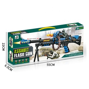 QS Giá Rẻ Thực Tế Đồ Chơi Súng Nhựa Mới Máy Trẻ Em Món Quà Xoay Nhấp Nháy Rung Súng Điện Với Âm Thanh Ánh Sáng - Product Image 6