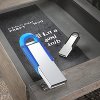 USB Flash Drive Metal Customizable Model Stick Versi 2.0 Kapasitas 128GB 64GB 32GB 16GB 8GB 4GB 2GB 1GB 64MB, Produk Terlaris 2025