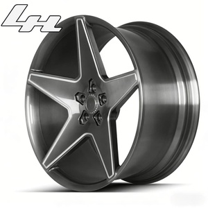 Nuevas Llantas Cóncavas Cromadas de 2/3 Piezas de 21-28 Pulgadas con Logotipo Personalizado, Aleación de Aluminio Forjado, Ajuste Universal y 5 Años de Garantía - Product Image 3