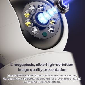 Best Selling High Quality <strong>Yesido</strong> KM11 3.0MP Full Color Day and Night Smart 2.4G WIFI Camera Night Vision Wifi Camera IP Camera - Product Image 5