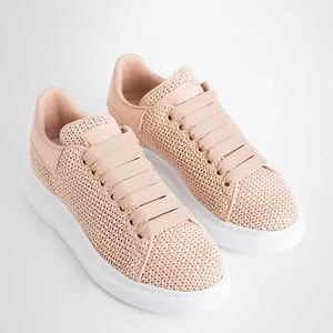 Zapatos de diseñador de lujo, diseño de marca original, con cordones, suela gruesa, transpirables, zapatillas de baloncesto clásicas para mujer. - Product Image 1