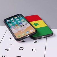 Étui de téléphone antichoc en TPU souple pour iPhone 14 15 16 Pro Max, design de drapeau de pays du monde populaire créatif