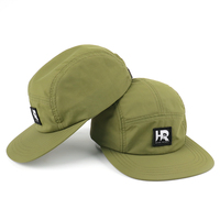 Oem 커스텀 로고 카키 5 패널 메쉬 캠핑 모자, 야외 실행 빠른 건조 나일론 모자 Gorras, 남성 여성 캠핑카 Duckbill 모자