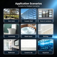 BAOLKA GP Mastic silicone en vrac pour projets de construction commerciale à grande échelle