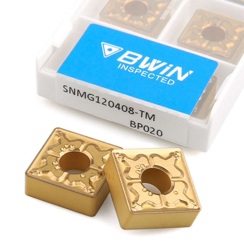Токарные карбидные вставки SNMG120408 для станков с ЧПУ от BWIN