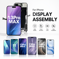 Écran de remplacement OLED souple 120Hz pour iPhone 13 Pro Max, écran OLED rigide pour iPhone 14 15 16 Pro Max, assemblage numériseur tactile LCD