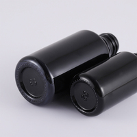 Offre Spéciale 10ml 15ml 20ml 30ml 50ml 100ml verre noir UV protection huile essentielle bouteille pulvérisation bouteilles