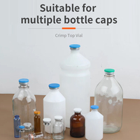Capsuleuse manuelle portative pour bouteilles en verre et en plastique