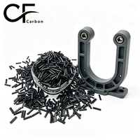 Granulés de Nylon 6/6 LCF60 ultra-élastiques à haute teneur en carbone, résistants à l'usure et antistatiques, pour moulage par injection structurel pour drones et applications robotiques