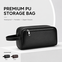 Porte-documents de bureau de haute qualité, antivol, imperméable, en PU, avec fermeture éclair, logo personnalisé, luxueux, portable, sac de documents de bureau