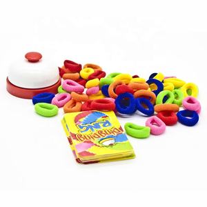 Hot Selling 007-59 <strong>Ding</strong> <strong>Ding</strong> <strong>Ring</strong> Game Set Fun Family <strong>Ring</strong> Cards Board Game Toy With 60 Hair <strong>Rings</strong> for Kids - Product Image 3